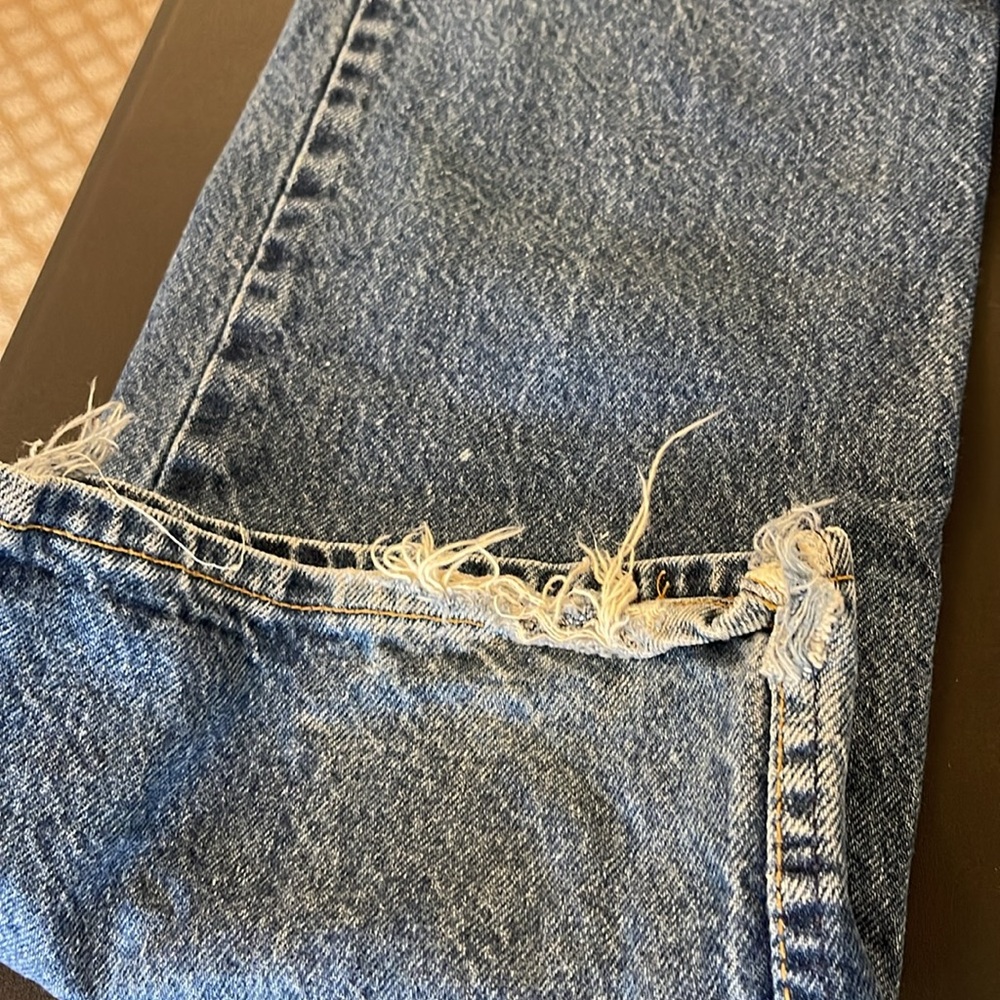 Vintage 1993 Levi’s 517(?) Orange Tab Jeans, 32x30 - Picture 10 of 10